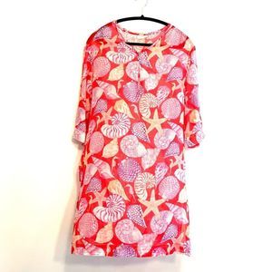 [Manuel Canovas] Multicolor Seashell Print Tunic